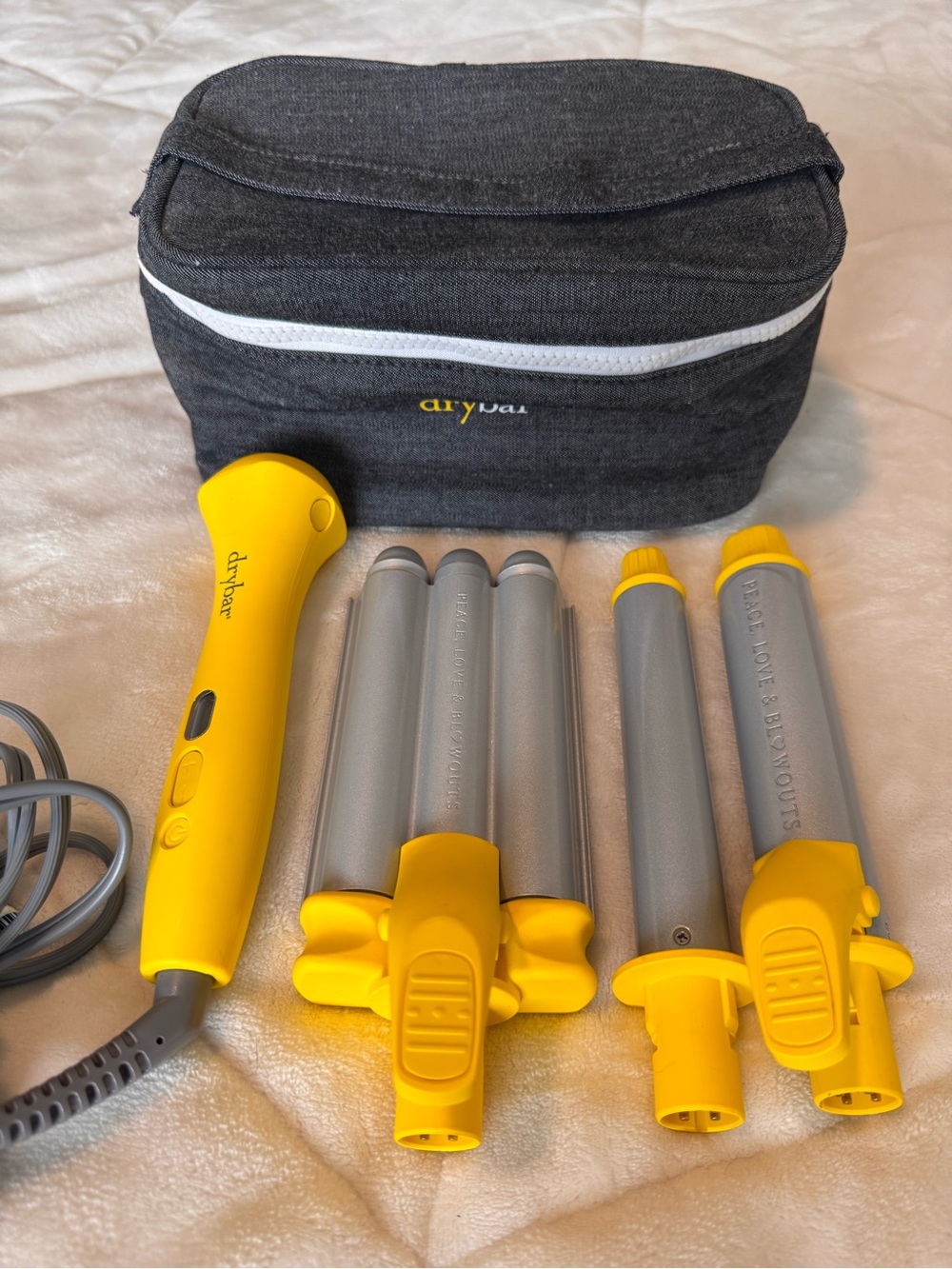 Drybar 💛 The Mixologist Interchangeable Styling Iron 3-in-1.